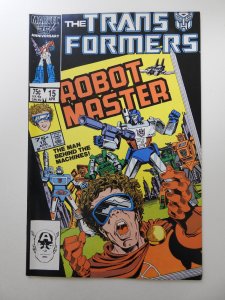 The Transformers #15 (1986) Beautiful NM- Condition!