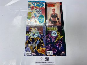4 MARVEL comic books X-Men #15 Ultimate #28 X-Men/ FF #1 Vision #3 80 KM18