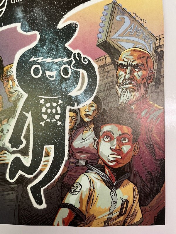 EIGHT BILLION GENIES #1 2ND PRINT IMAGE COMICS 2022 NM AMAZON MOVIE PROSHIPPER!