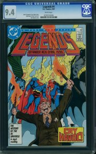 Legends #4 (1987) CGC 9.4 NM