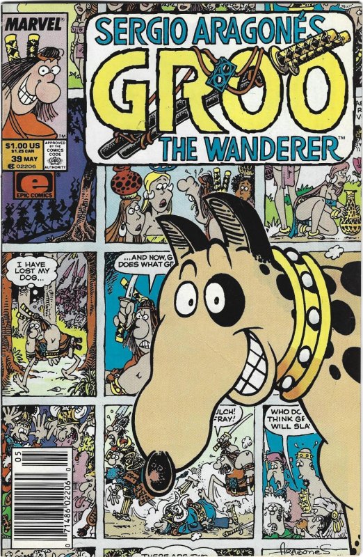 Groo the Wanderer #39 Newsstand Edition (1988)