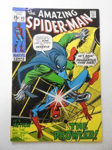 The Amazing Spider-Man #93 (1971) VG+ Condition cover detached bottom staple