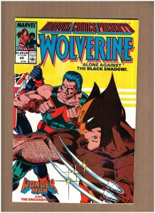 Marvel Comics Presents #42 Wolverine Wonder Man Union Jack VF/NM 9.0