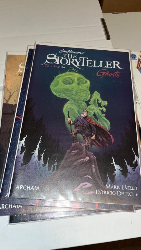 Jim Henson's the Storyteller Ghosts Lot, Complete Mini Series Set w/#s 1-4