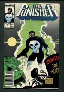 Punisher #6 /  3.0 VG  / Newsstand  / February 1988