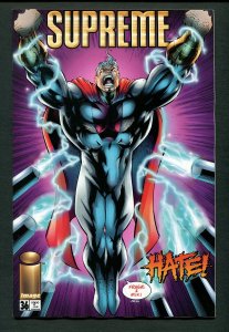 Supreme #36  / 8.0 VFN  /  February 1996