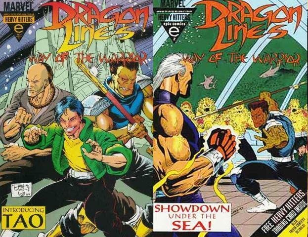 DRAGON LINES WAY OF THE WARRIOR (1993 EPIC)1-2 COMPLETE