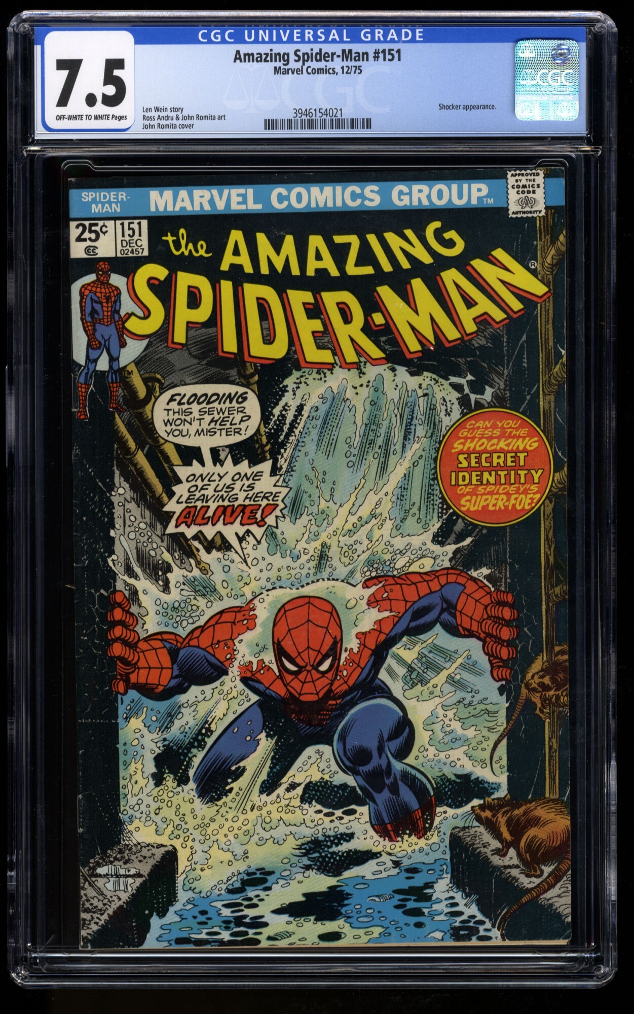 アメコミリーフ Amazing Spider-Man #151 CGC 7.0151 - アメコミ