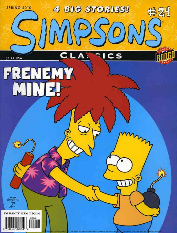 Simpsons Classics #24 VF/NM ; Bongo |