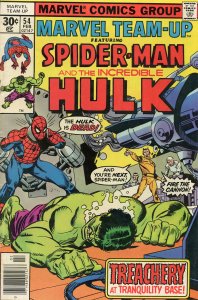 Marvel Team-Up #54 (1977)Comic Book VG/F 5.0