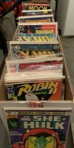 Estate Sale COMIC Lot collection long box  SpiderMan Guaranteed F-NM