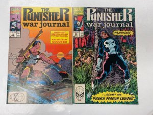 4 Punisher War Journal MARVEL comic books #16 17 19 20 41 KM15