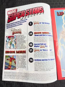 2011 THOR MARVEL SUPER STARS Magazine #1 FN+ 6.5 with Poster
