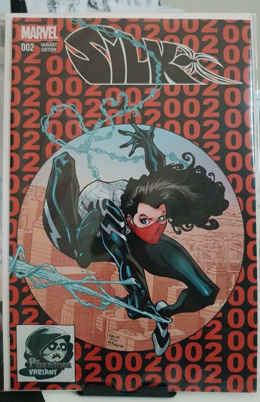 Silk #2 Phantom Red Cover (2015)