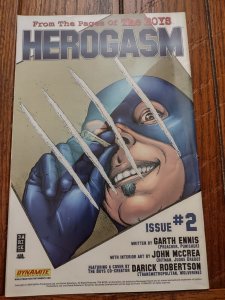 HEROGASM 1 DYNAMITE COMIC 1ST APPEARANCE SOLDIER BOY THE BOYS (see photos) 