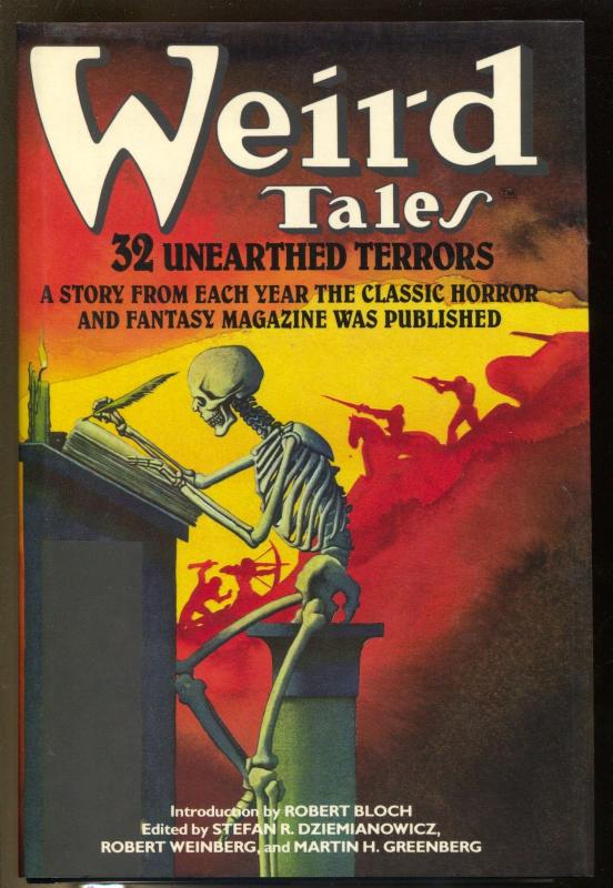 Weird Tales 1988-Bonanza-32 horror storeis-1st edition hard back-Lovecraft-VF/NM