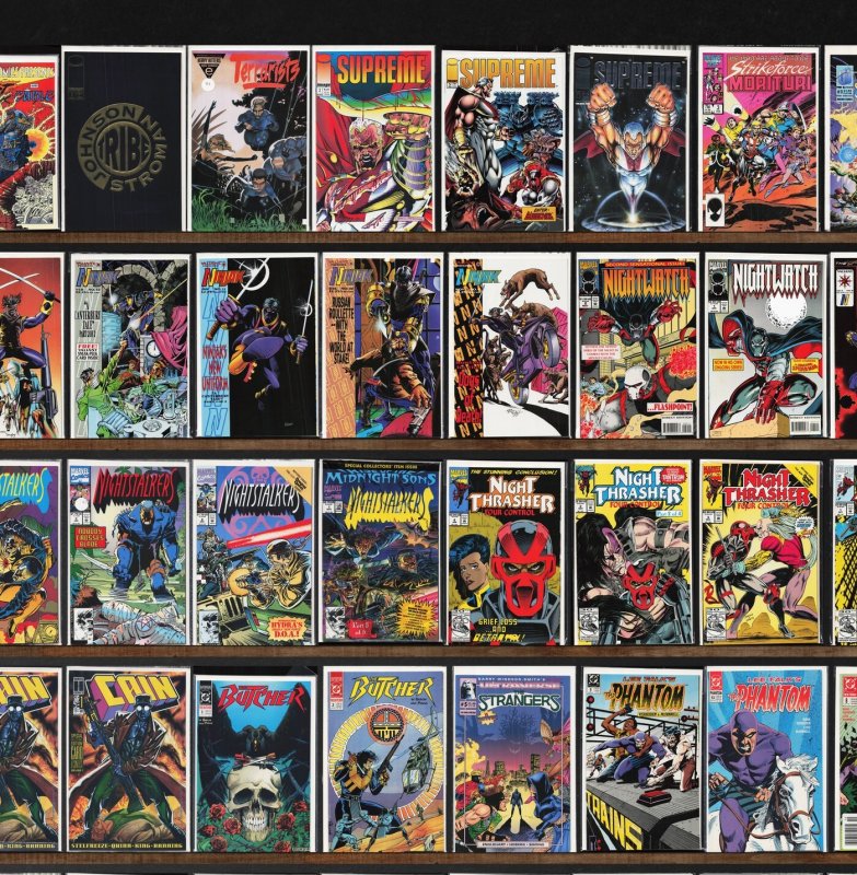 Huge Lot 140+ Comics with Nomad, Ninjak, Nova, Nightstalkers & More!