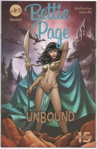 BETTIE PAGE UNBOUND #3 D, NM, Ohta, 2019  V3, Betty, more in store