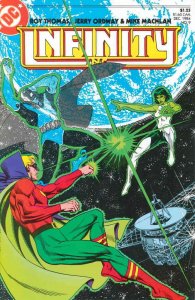 Infinity, Inc. #9 FN ; DC | Green Lantern Roy Thomas Jerry Ordway