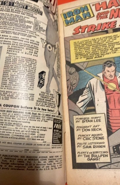 Tales of Suspense #64 (1965) early Blackwidow