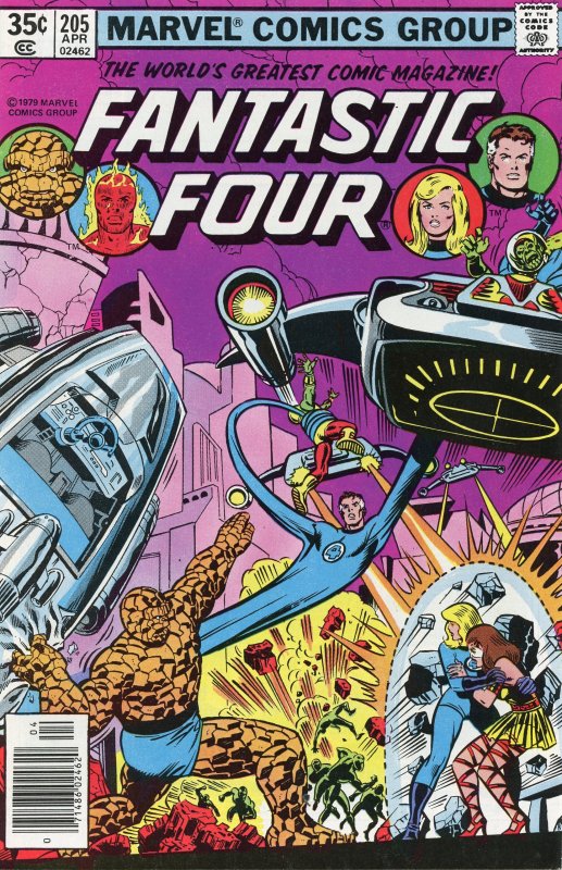 Fantastic Four #205 (1979) 1st App of Nova Corps NM 9.4 Comic Book