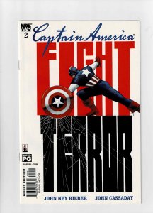 Captain America #2 (2002) A Fat Mouse Almost Free Cheese 4th Menu Item (d)