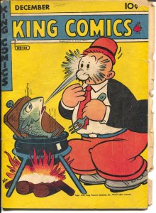 King Comics #128 1946-newspaper comic strip reprints-Popeye=Phantom-G