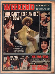 MAG: Weekend 5/28/1969-Ginger Rogers-Dorothy Lamour-pin-up feature-P