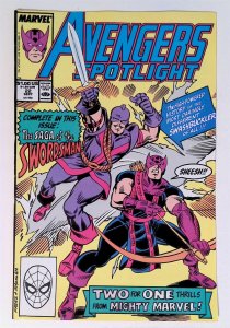 Avengers Spotlight #22 (Aug 1989, Marvel) VG+
