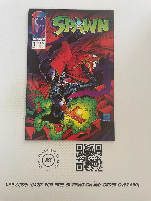 Spawn # 1 NM 1st Print Image Comic Book 1st Appearance McFarlane Angela 7 J201