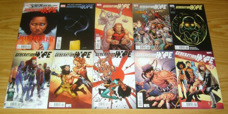 Generation Hope #1-17 VF/NM complete series - kieron gillen - x-men spin-off set