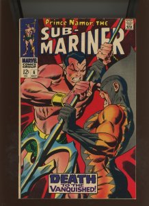 (1968) The Sub-Mariner #6: SILVER AGE! KEY ISSUE! COMBINED SHIPPING! (6.0)