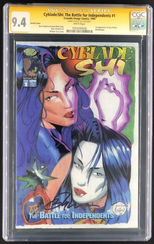 Cyblade/Shi The Battle for Independents #1 CGC 9.4 Signature Series