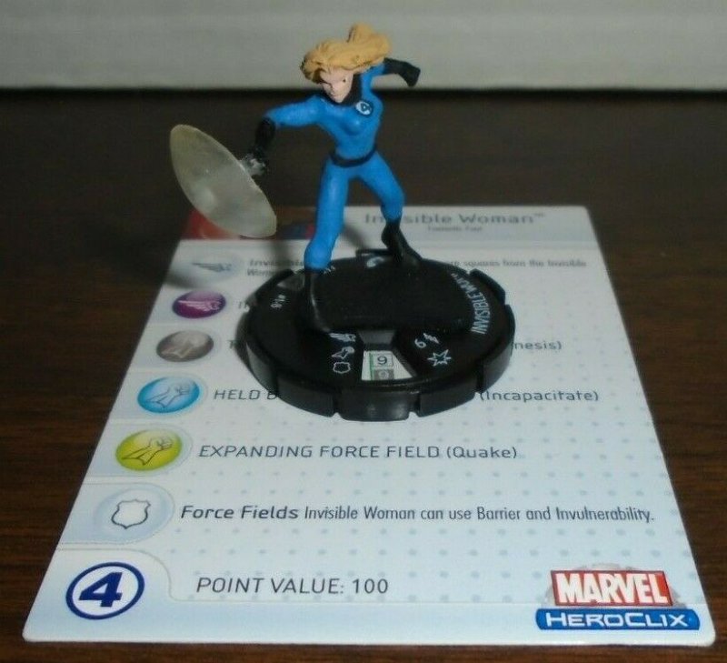 Invisible Woman 102 Marvel Heroclix Secret Invasion