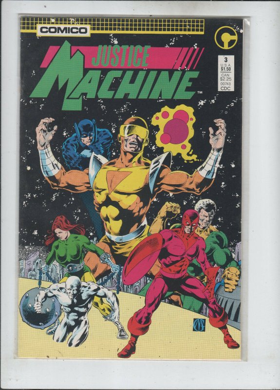 Justice Machine #1-17 Set 