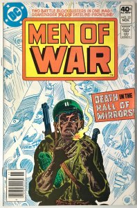 MEN OF WAR Comic Issue 22 — 1979 DC Comics — Joe Kubert Cover Fine Condition 