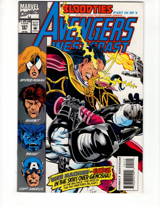 AVENGERS WEST COAST #101  >>> $4.99 UNLIMITED SHIPPING!!! See More !!!
