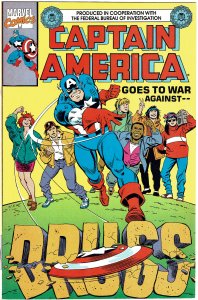 Captain America: Goes To War Against Drugs VF