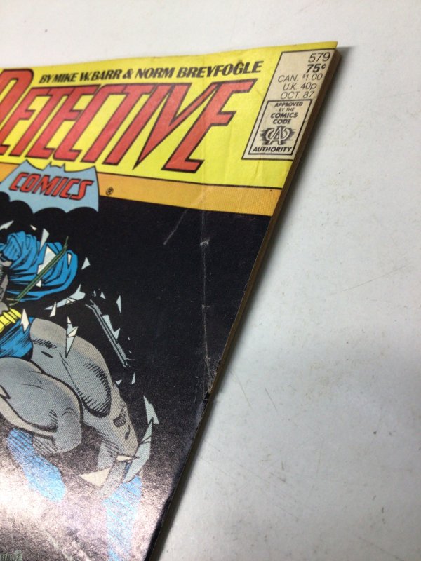 Detective Comics #579 & 581 (1987) Lot of 2 DC comic books Batman