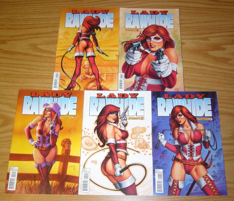 Lady Rawhide #1-5 VF/NM complete series - joe linsner - dynamite bad girl set