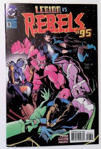 R.E.B.E.L.S. '95 #8 (June 1995, DC) FN/VF