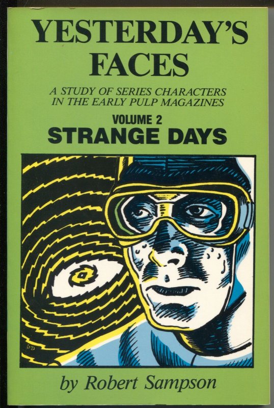 Yesterdays Faces Vol. 2 1984-study of early pulp mag characters-autograph-FN