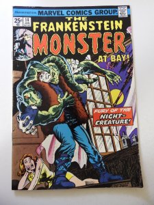 The Frankenstein Monster #14 (1975) FN Condition MVS intact