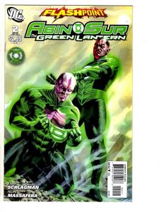 3 Flashpoint: Abin Sur The Green Lantern DC Comic Books # 1 2 3 Sinestro LH4