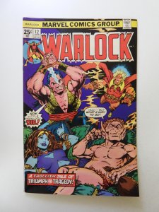 Warlock #12 (1976) FN/VF condition