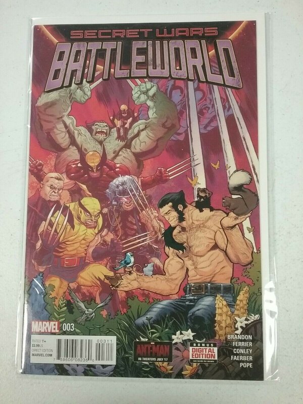 Secret Wars: Battleworld #3 2015 Marvel NW48