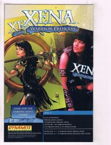 Xena Warrior Princess # 1 NM Dynamite Entertainment Comic Book Lucy Lawless J111