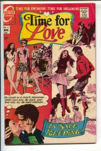 Time For Love #15 1970-Charlton-15¢ cover price-spicy art-FN-