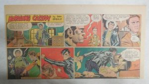Hopalong Cassidy Sunday Page by Dan Spiegle from 12/6/1953 Size 7.5 x 15 inches