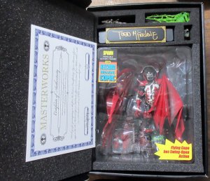 ② SPAWN Trio Classic Comic RED BOX Figure McFarlane Toy Kickstarter Rare NIB COA